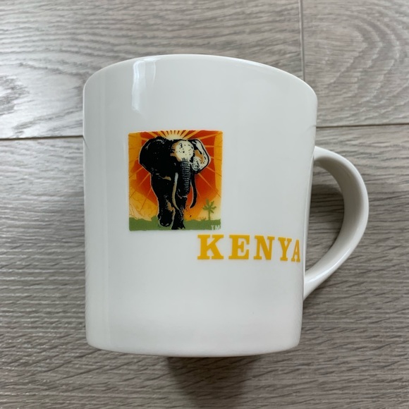 Starbucks 2005 Kenya Arabia Region Elephant Coffee Collectors Mug - Picture 2 of 6